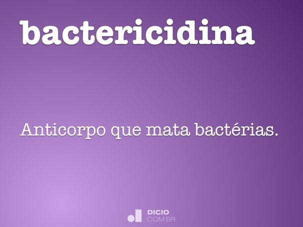 bactericidina