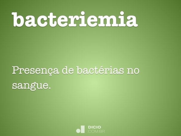 bacteriemia