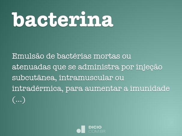 bacterina