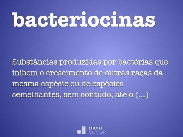 bacteriocinas