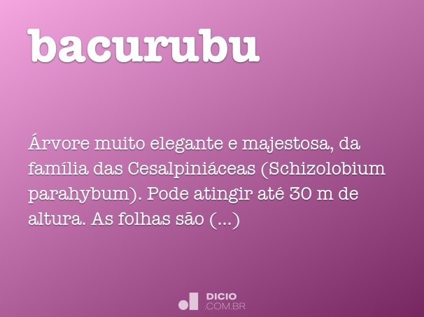 bacurubu