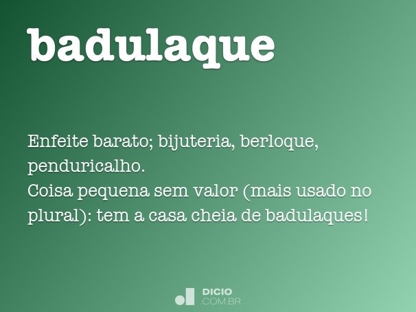 badulaque
