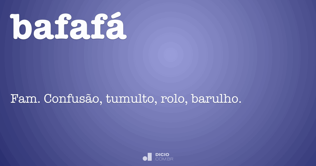 bafa significado - def bafa