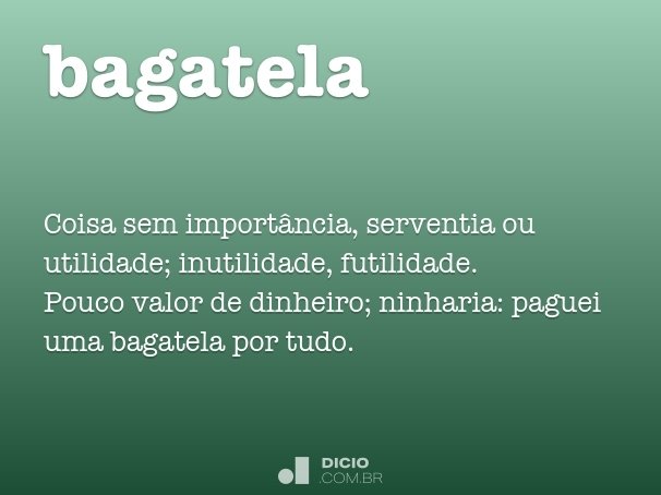 Relevância - Dicio, Dicionário Online de Português