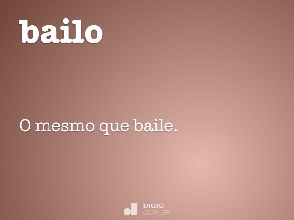 bailo