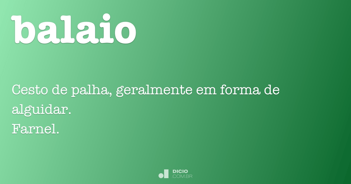 Boucelo - Dicio, Dicionário Online de Português