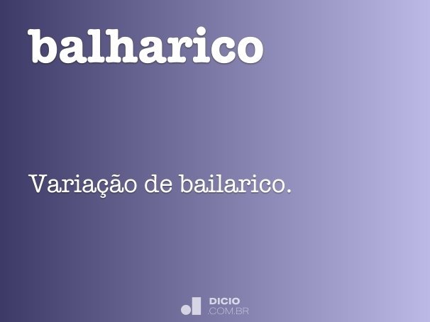 balharico