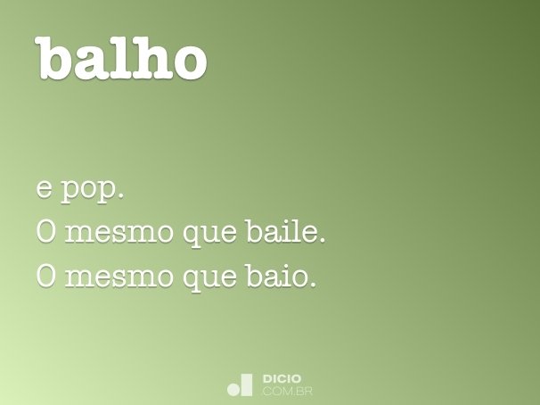 balho