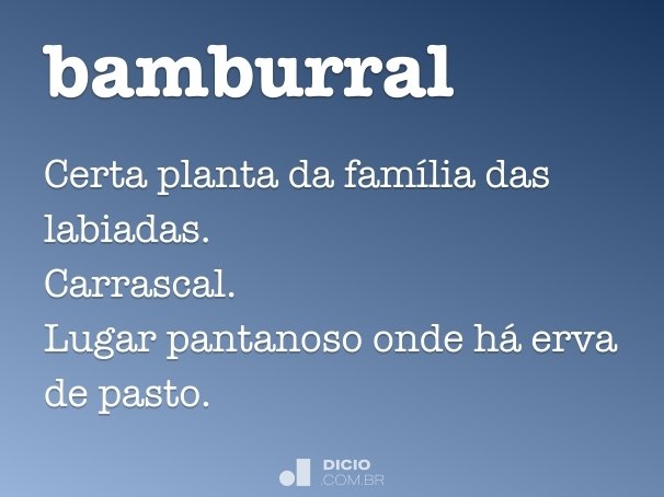bamburral