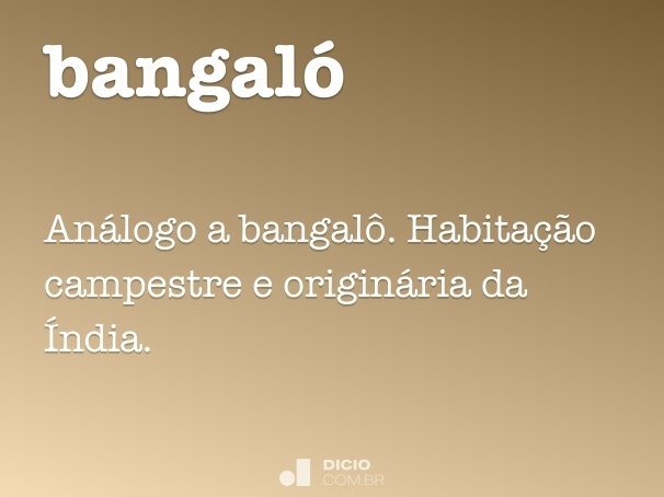 bangaló