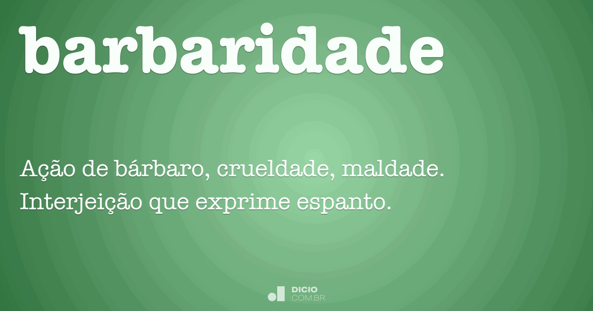 Barbaridades