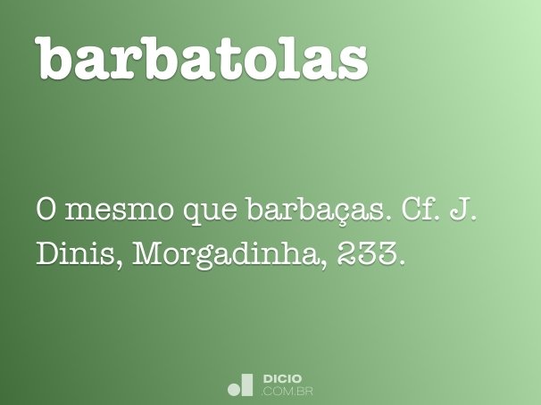 barbatolas