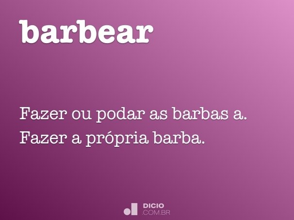 barbear