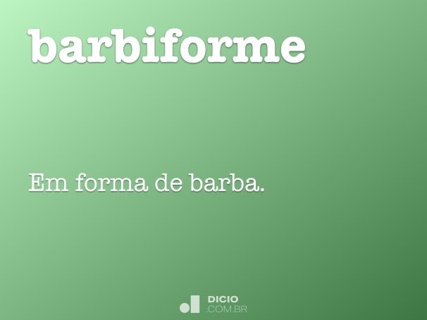 barbiforme
