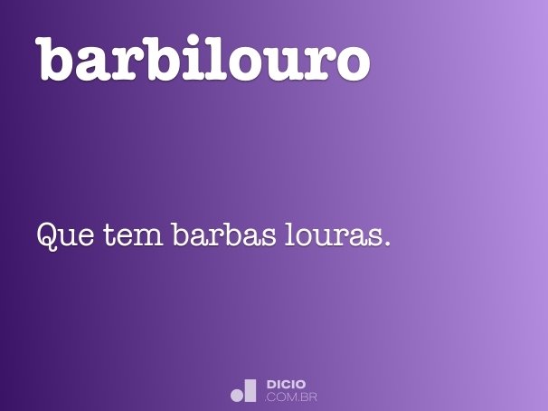 barbilouro