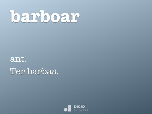 barboar