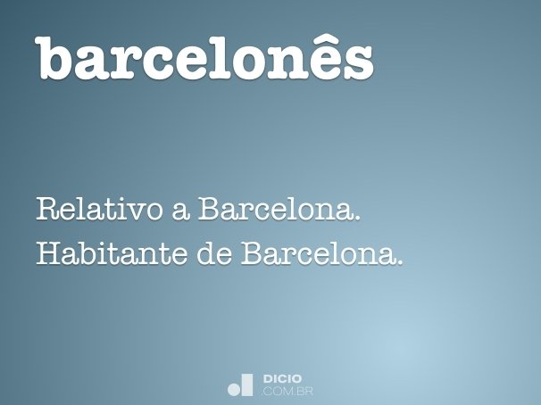 barcelonês