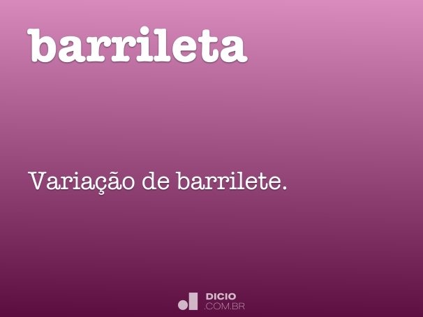 barrileta