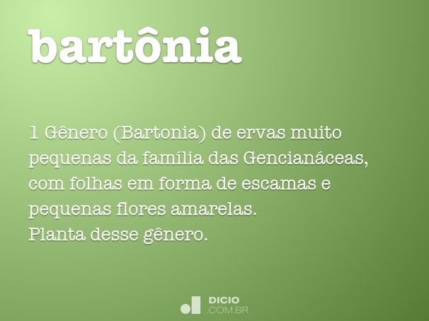 bartônia