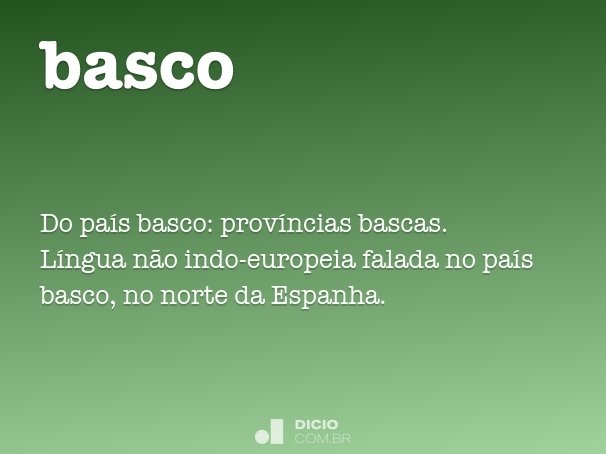 TXOPA - Basco, dicionário colaborativo