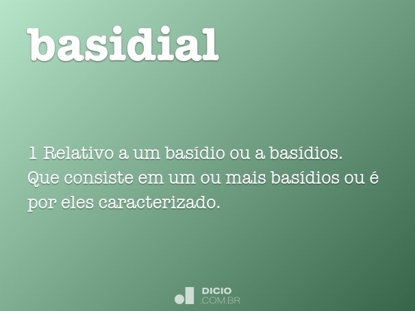 basidial