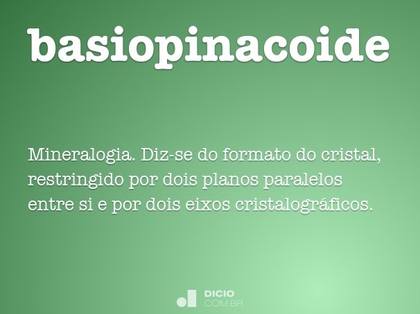basiopinacoide