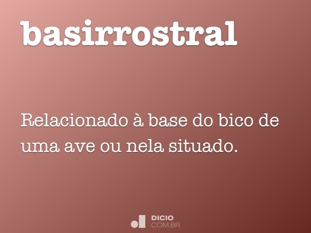 basirrostral