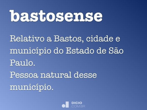 bastosense