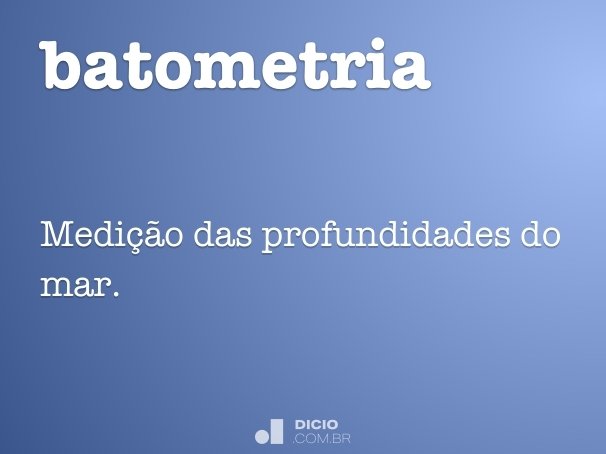 batometria