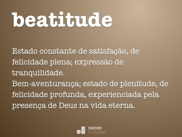 beatitude