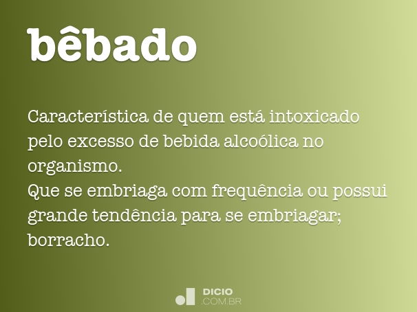 BÊBADO 