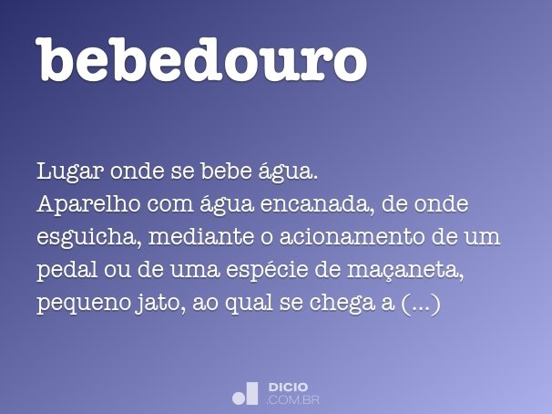 bebedouro