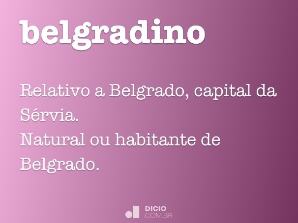 belgradino