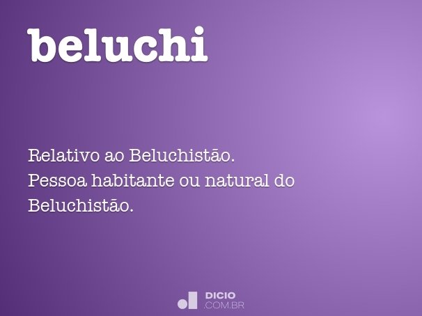 beluchi