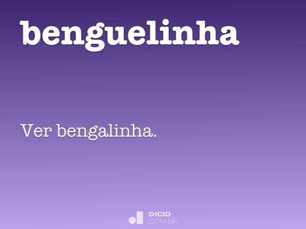benguelinha
