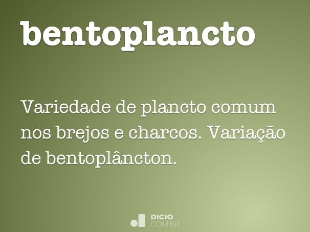 bentoplancto