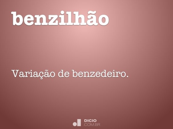 benzilhão