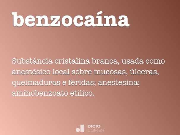 benzocaína