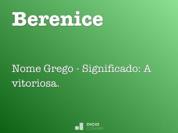 Berenice