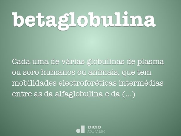 betaglobulina