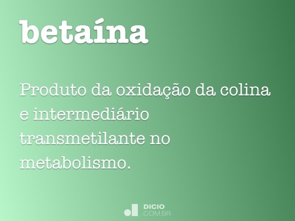 betaína