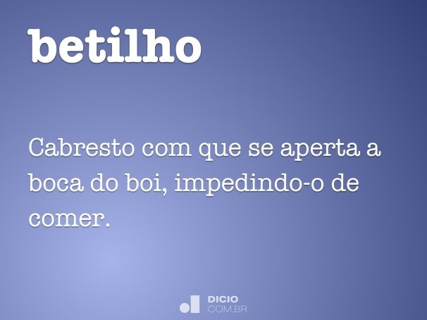 betilho