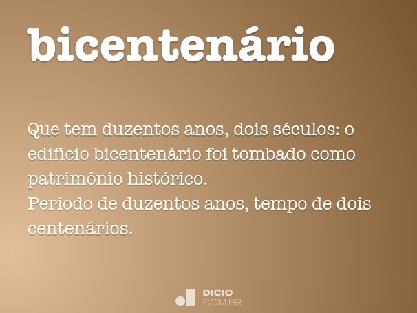 bicentenário