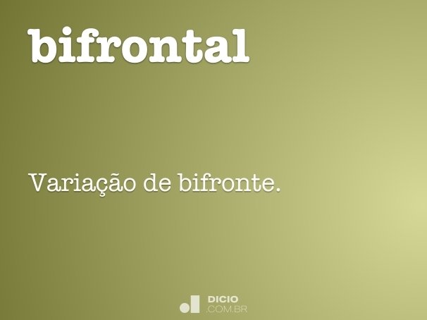 bifrontal