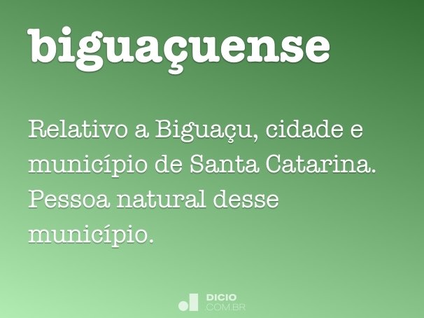 biguaçuense