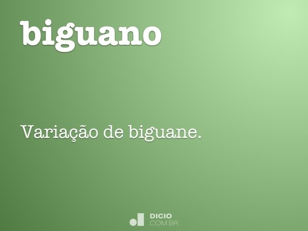 biguano