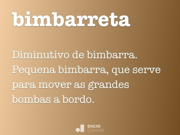 bimbarreta