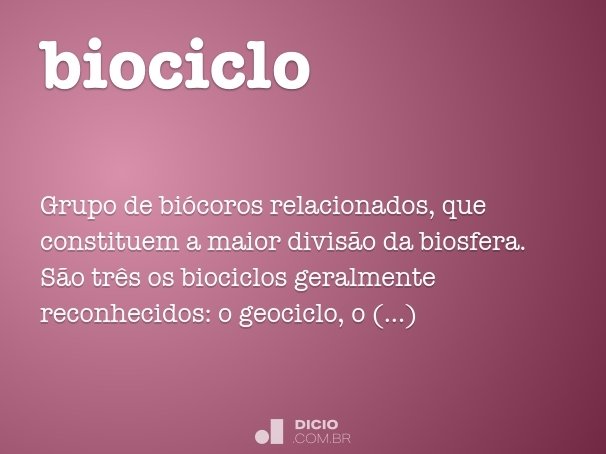 biociclo