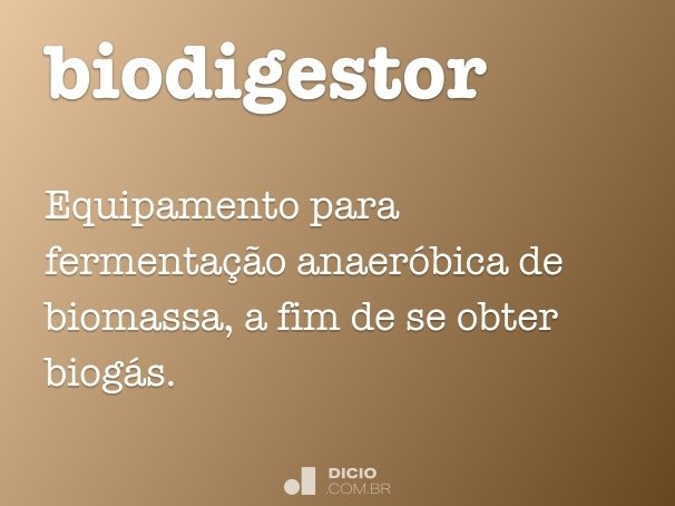 biodigestor