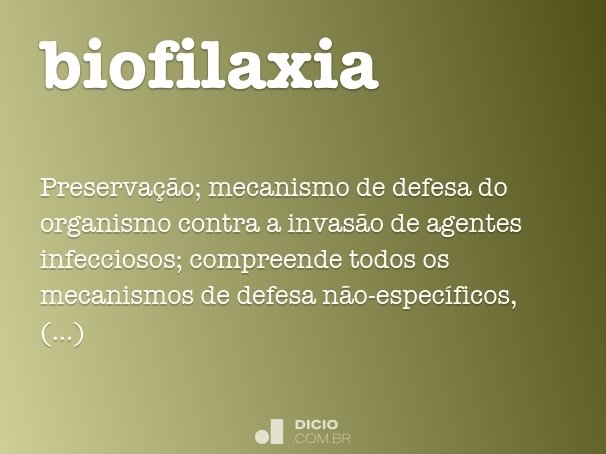biofilaxia
